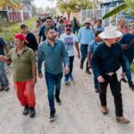 Daniel Cortina recorre Emiliano Zapata y atiende de frente las peticiones ciudadanas