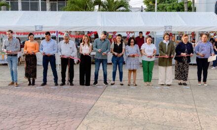 Tuxpan impulsa el comercio local con la inauguración del Bazar 14 de Febrero