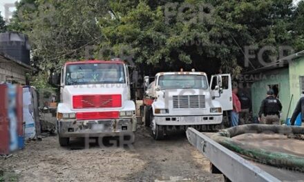 FGR ejecuta cateo en Tihuatlán por presunta extracción ilegal de agua