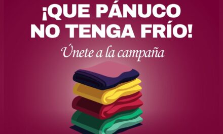 ¡Que Pánuco no tenga frío!: Anuncian campaña de donación de ropa invernal