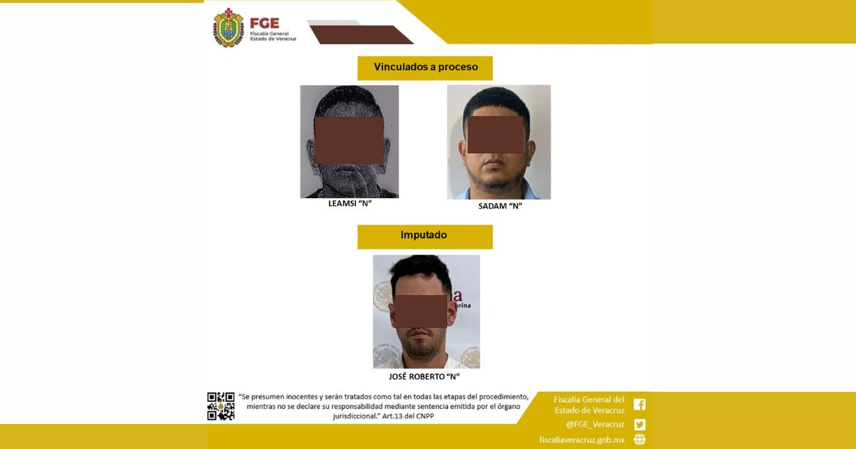 Papantla: Vinculación a proceso por los delitos de privación de la libertad física, homicidio, lesiones y daños culposos