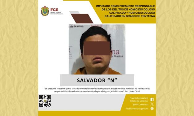 Dictan prisión preventiva a presunto homicida de Martínez de la Torre