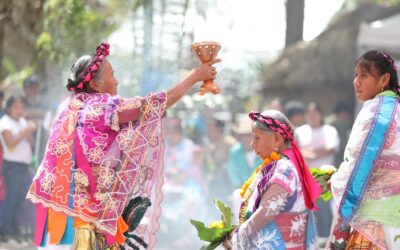 La hoja de maíz se transforma en arte y tradición en Cumbre Tajín