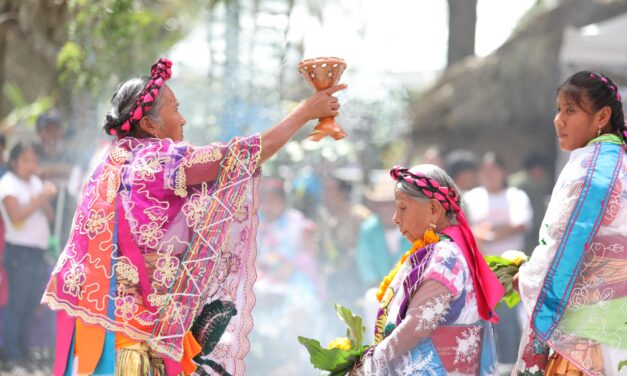 La hoja de maíz se transforma en arte y tradición en Cumbre Tajín
