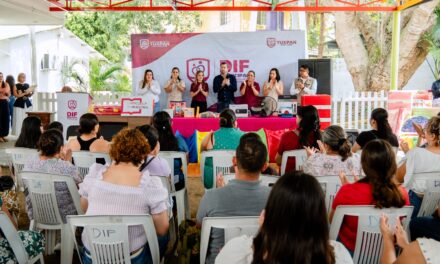 Rinden cuentas y fortalecen la educación con el programa “La Escuela es Nuestra” en los CAIC del DIF Tuxpan