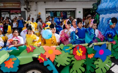Tuxpan se llena de color y alegría con el Desfile de Primavera