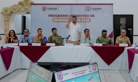 Presentan en Tuxpan el Programa Operativo de Semana Santa 2026