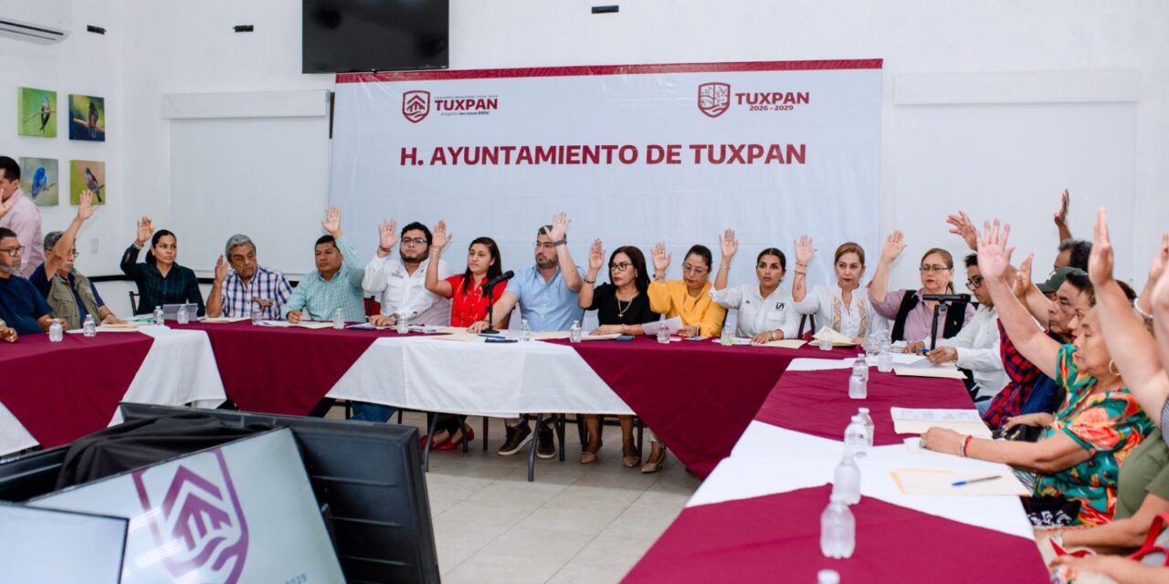 Aprueban presupuesto para obras que transformarán colonias y comunidades de Tuxpan
