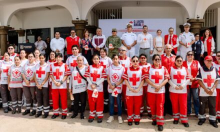 Arranca en Tuxpan la Colecta Anual 2026 de la Cruz Roja Mexicana