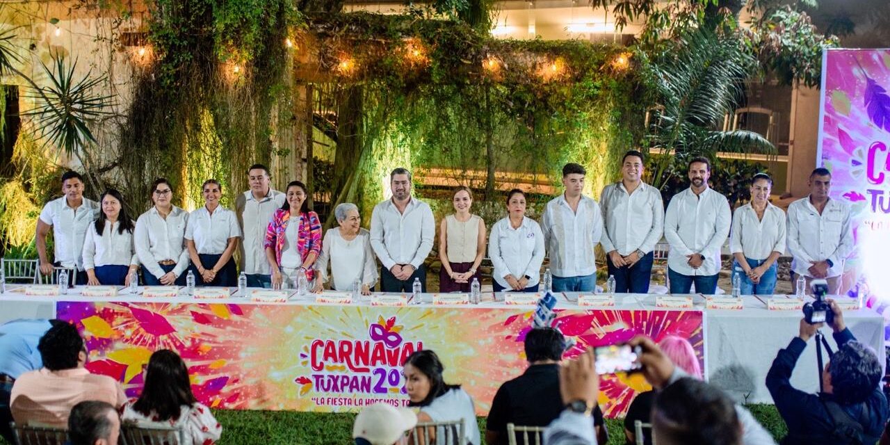 Presentan Comité del Carnaval Tuxpan 2026