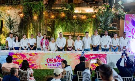 Presentan Comité del Carnaval Tuxpan 2026
