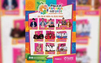 Álamo: Todo listo para la Feria de la Naranja 2026