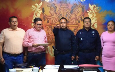 Toma protesta nuevo titular de Seguridad Pública en Papantla