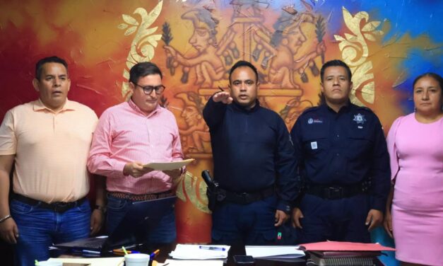 Toma protesta nuevo titular de Seguridad Pública en Papantla