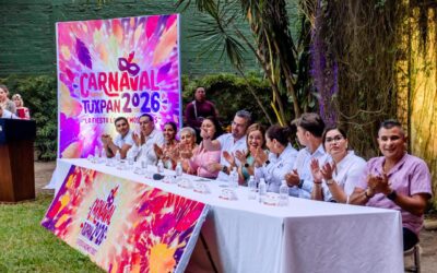 Tuxpan presenta cartelera artística del Carnaval 2026 con talento de talla internacional