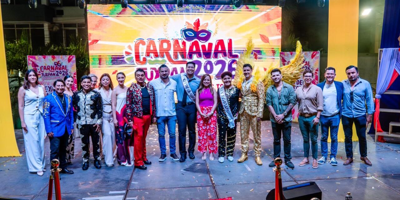 Nombran a Reyes de la Alegría y LGBTQ+ del Carnaval Tuxpan 2026