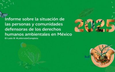 Aumentan agresiones contra defensores del medio ambiente en México en 2025, el Estado sigue siendo el principal responsable