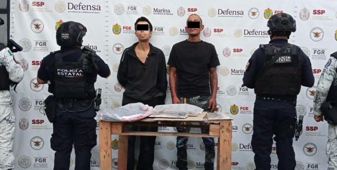 Fin de semana deja 40 detenciones y más de 250 dosis de droga asegurada en el Estado de Veracruz