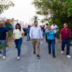 Tuxpan: Avanzan trabajos de iluminación en el parque de La Mata