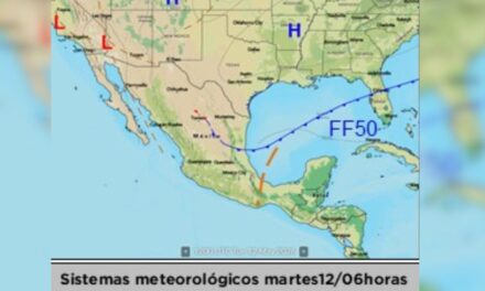 Aviso Especial en Veracruz: Frente frío 50 aumentará el potencial de lluvias en gran parte de la entidad