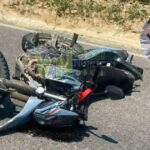 Motociclista poblano fallece tras sufrir accidente en la carretera Álamo-Emiliano Zapata