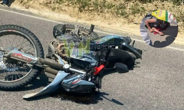 Motociclista poblano fallece tras sufrir accidente en la carretera Álamo-Emiliano Zapata