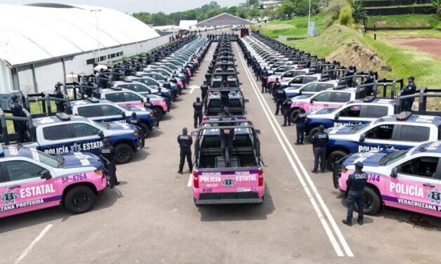 SSP recibe 82 patrullas; 30 reforzarán las labores operativas de la Policía Estatal en Poza Rica, Tuxpan, Veracruz y Coatzacoalcos