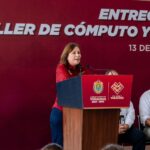 Gobernadora Rocío Nahle inaugura nuevos espacios y equipamiento en el CETMAR No. 20 de Tuxpan
