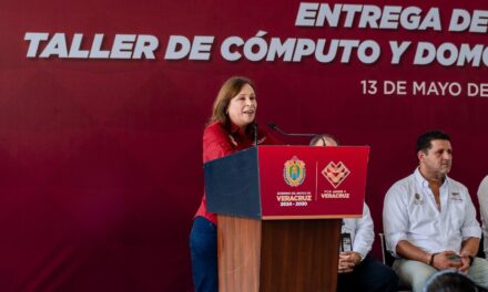 Gobernadora Rocío Nahle inaugura nuevos espacios y equipamiento en el CETMAR No. 20 de Tuxpan