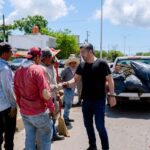 Más de 100 toneladas de residuos y lodo retirados en limpieza de camellones de Av. Cuauhtémoc