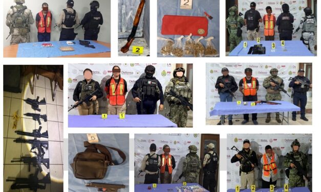 Cateos desarticulan focos de criminalidad en Veracruz; 29 detenidos tras 34 diligencias en 25 municipios