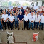 560 toneladas de Fertilizantes para el Bienestar fortalecen la producción agrícola en Tuxpan