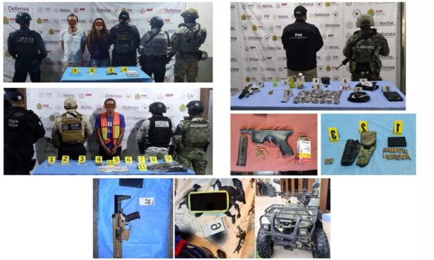 Acciones operativas de la FGE permiten 33 cateos y 32 detenciones en 25 municipios de Veracruz