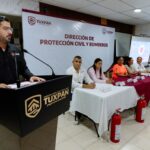 Capacitan a autoridades comunitarias de Tuxpan para fortalecer la prevención y respuesta ante emergencias
