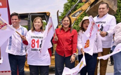 Cumple Rocío Nahle compromiso 81; inicia construcción de la carretera de Cerro Azul a la autopista