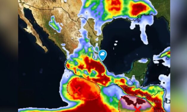Emiten Aviso Especial en Veracruz por temporal lluvioso