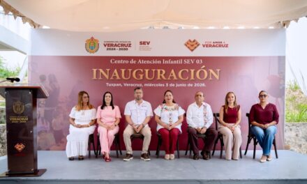 Inauguran nuevas instalaciones del Centro de Atención Infantil SEV 03 Tuxpan