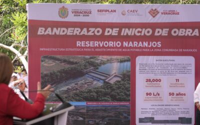 Compromiso 81: Inicia Gobernadora construcción del Reservorio Naranjos