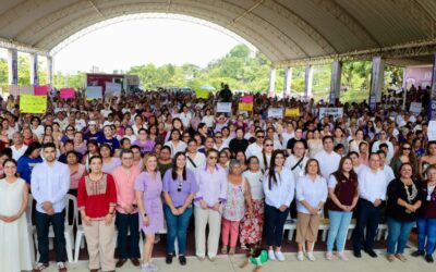 Jornada Veracruzana Protegida acerca servicios y mecanismos de protección a mujeres en Poza Rica