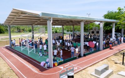 Tuxpan: La Mata de Tampamachoco cuenta con nuevo Polideportivo
