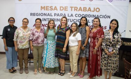 Tuxpan fortalece la coordinación interinstitucional para garantizar atención integral a mujeres víctimas de violencia