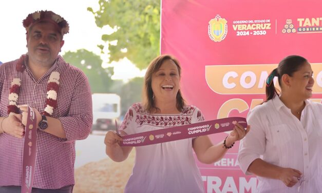 Anuncia Rocío Nahle inicio de la rehabilitación en la carretera Tantoyuca-Pánuco