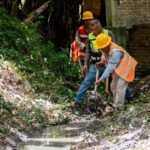 20 años sin atención: Gobierno de Tuxpan inicia “Programa de Limpieza Manual de Drenes Pluviales”
