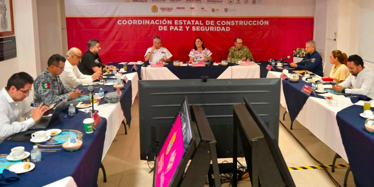 Informa FGE a la Mesa de Seguridad resultados operativos: sentencias de hasta 140 años y múltiples vinculaciones