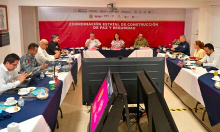 Informa FGE a la Mesa de Seguridad resultados operativos: sentencias de hasta 140 años y múltiples vinculaciones