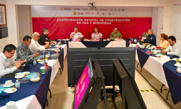 Informa FGE a la Mesa de Seguridad resultados operativos: sentencias de hasta 140 años y múltiples vinculaciones