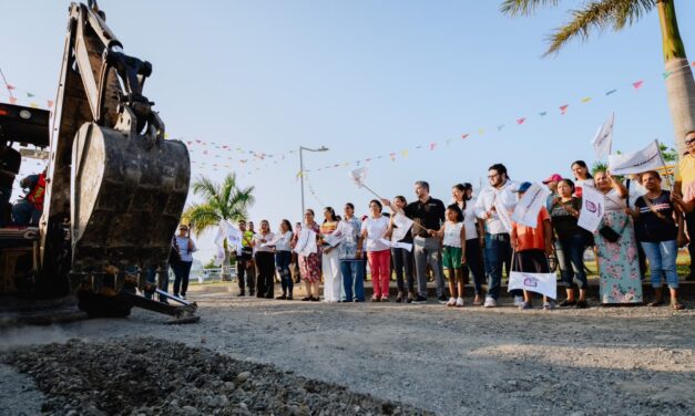 Arranca pavimentación de la calle Ribera del Pescador en La Mata, una de las obras más importantes del año