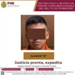 Condenan a 38 años de prisión a responsable de feminicidio en Papantla