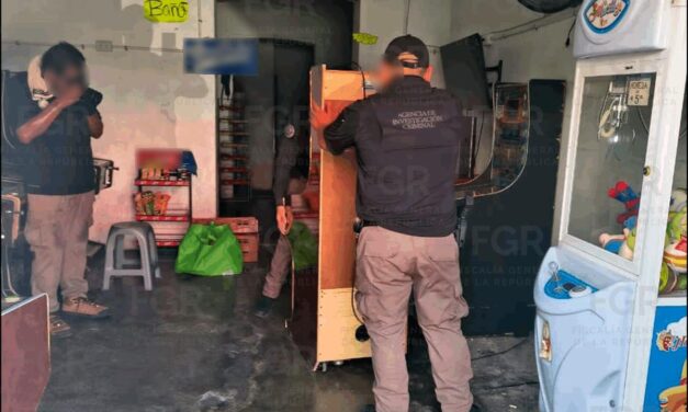 FGR asegura 20 máquinas tragamonedas durante cateo en Gutiérrez Zamora