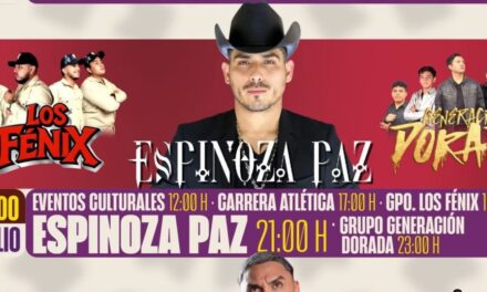 Anuncian cartelera oficial de la Feria de Santiago Apóstol 2026 en Coatzintla